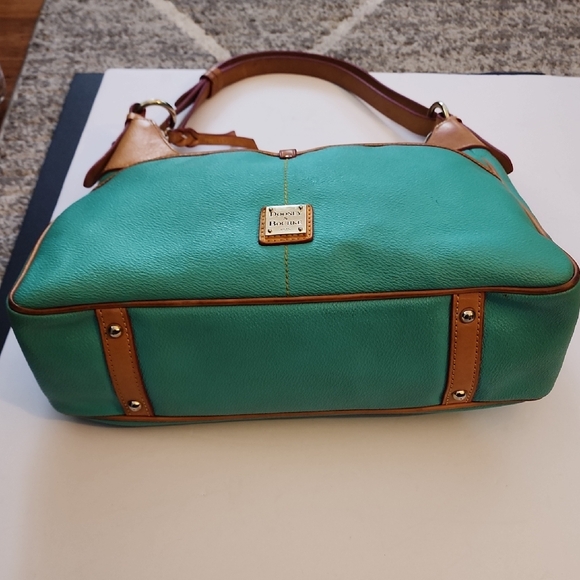 Dooney & Bourke Rebecca Classic Hobo Pebbled Leather Shoulder Bag. - Picture 10 of 16